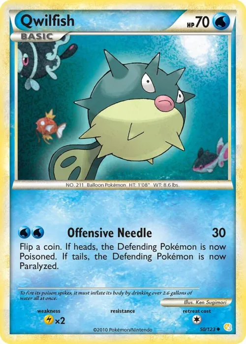 Qwilfish - Reverse Holo