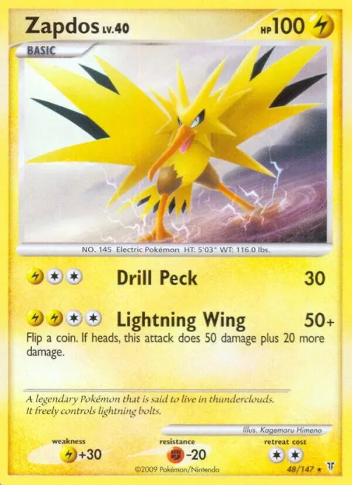 Zapdos - Reverse Holo