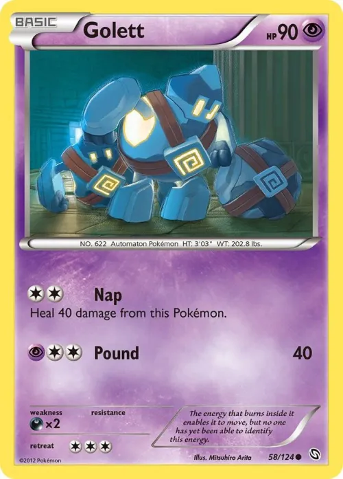 Golett - Reverse Holo