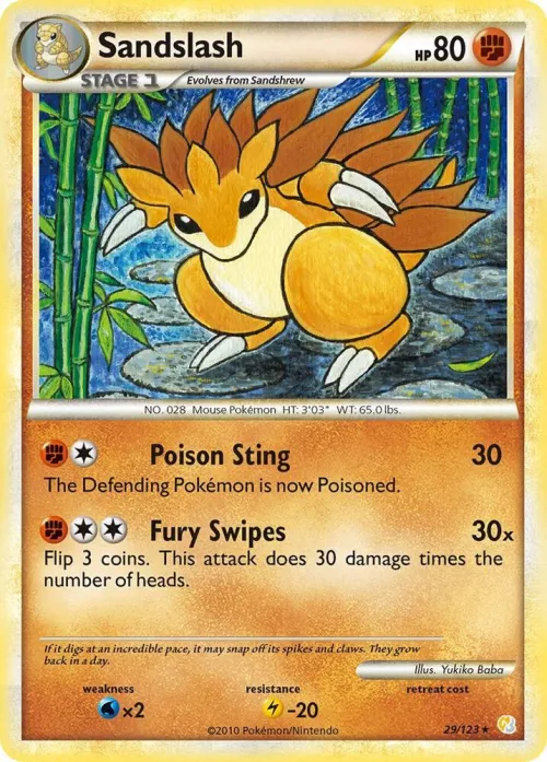Sandslash - Reverse Holo