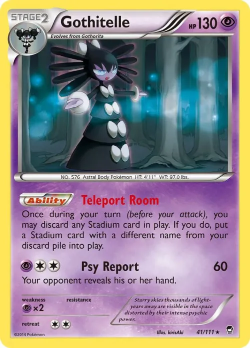 Gothitelle - Reverse Holo