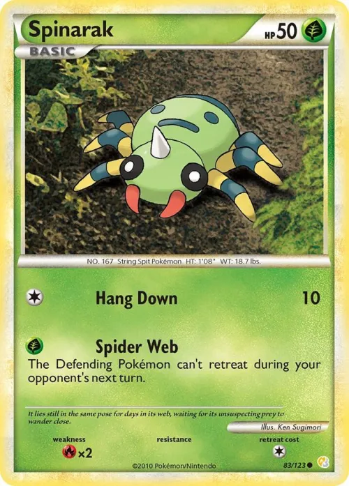 Spinarak - Reverse Holo