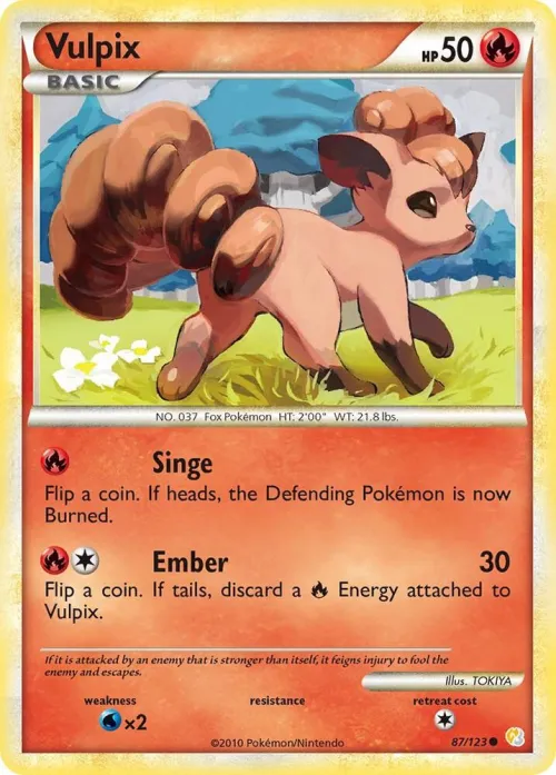 Vulpix - Reverse Holo