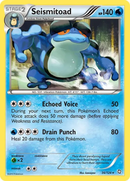 Seismitoad - Reverse Holo