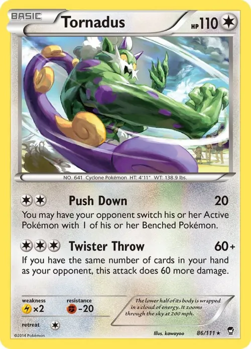 Tornadus - Reverse Holo
