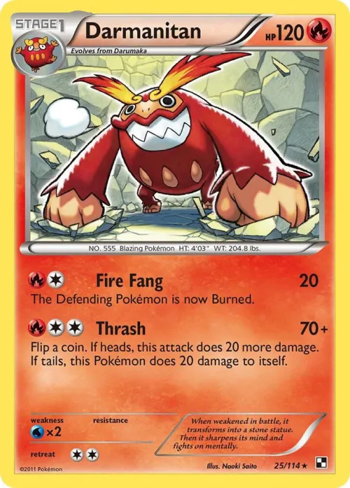 Darmanitan - Reverse Holo
