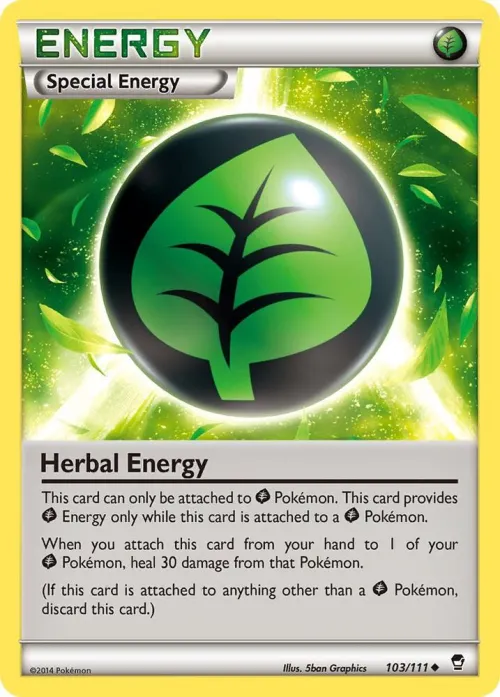 Herbal Energy - Reverse Holo