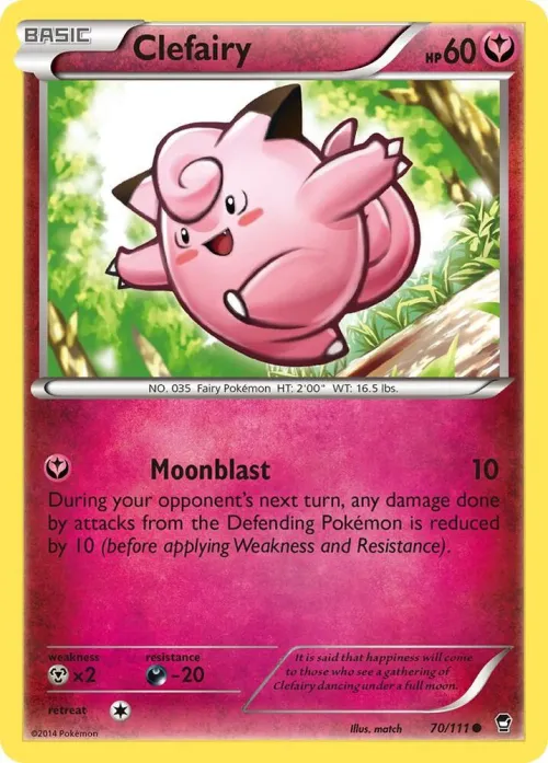 Clefairy (70) - Reverse Holo