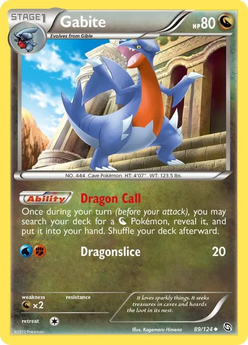 Gabite (89) - Reverse Holo