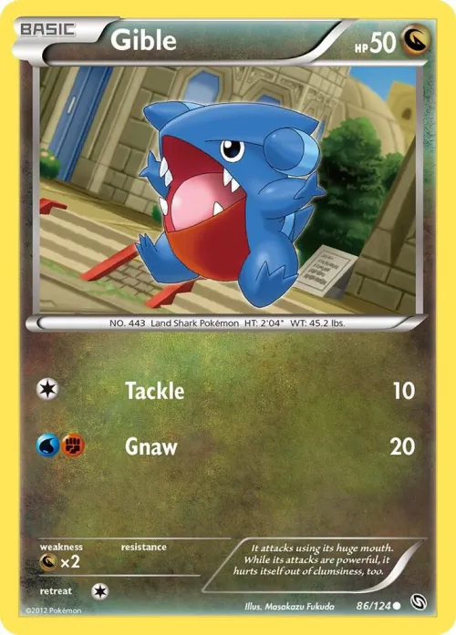 Gible (86) - Reverse Holo