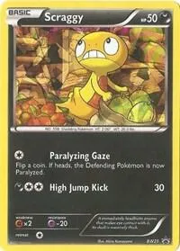 Scraggy - Cosmos Holo