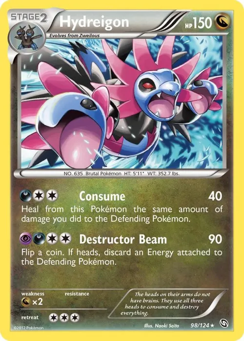 Hydreigon (98) - Reverse Holo