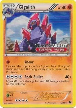 Gigalith - 53/98 (Prerelease) - Holo