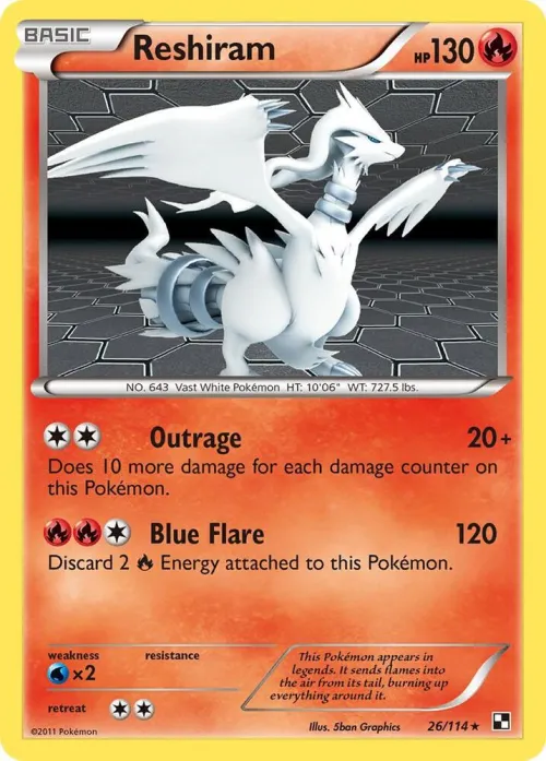 Reshiram - Holo