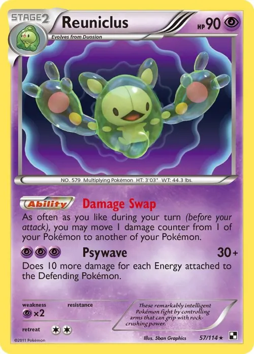 Reuniclus - Reverse Holo