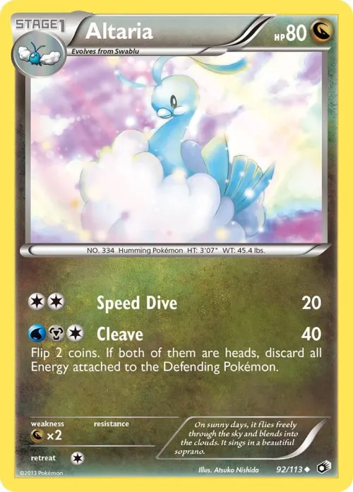 Altaria - Reverse Holo