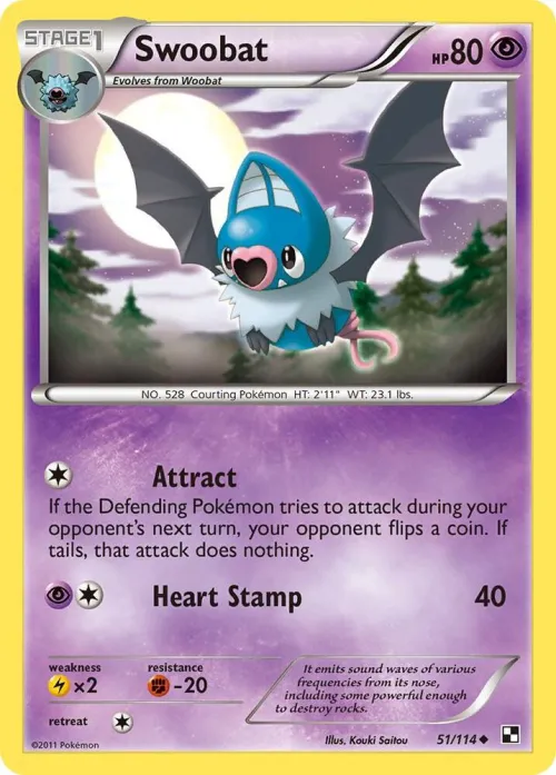 Swoobat - Reverse Holo