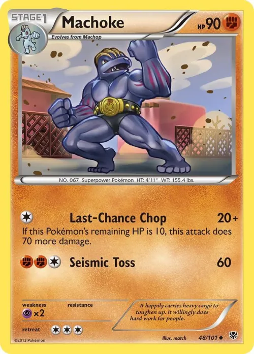 Machoke - Reverse Holo
