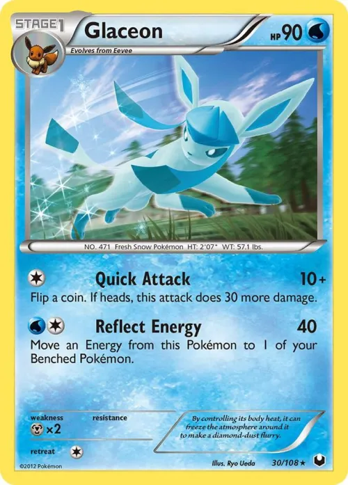 Glaceon - Reverse Holo