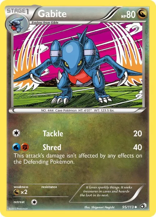 Gabite - Reverse Holo