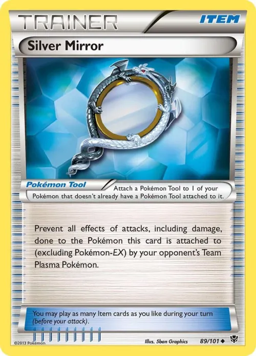 Silver Mirror - Reverse Holo