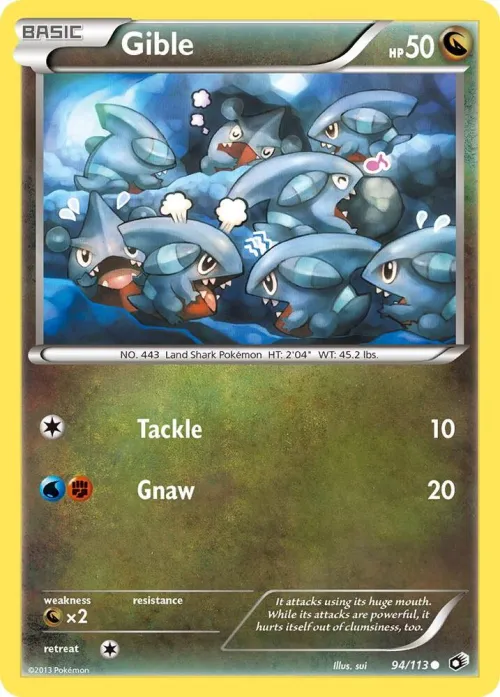 Gible - Reverse Holo