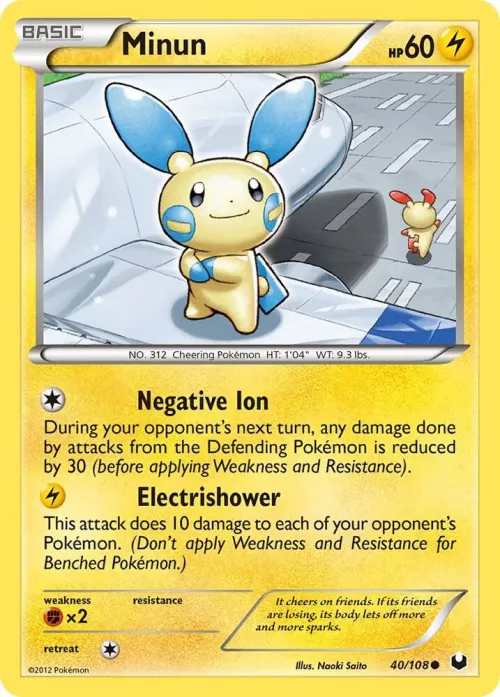 Minun - Reverse Holo