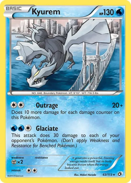 Kyurem - Reverse Holo