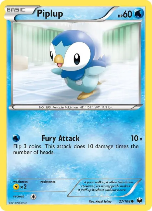 Piplup - Reverse Holo