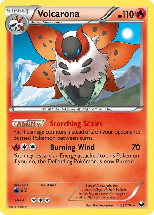 Volcarona - Holo