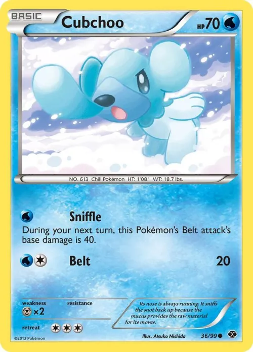 Cubchoo - Reverse Holo