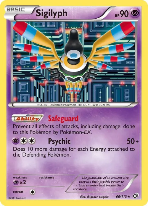 Sigilyph - Reverse Holo