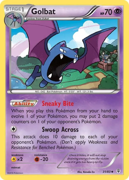Golbat - Reverse Holo