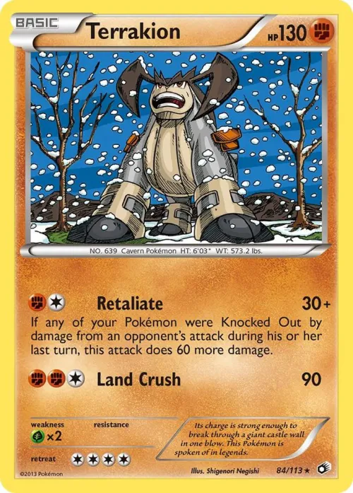 Terrakion - Holo