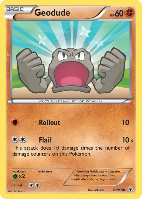 Geodude - Reverse Holo