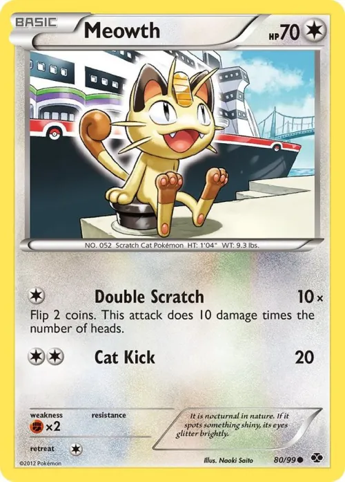 Meowth - Reverse Holo