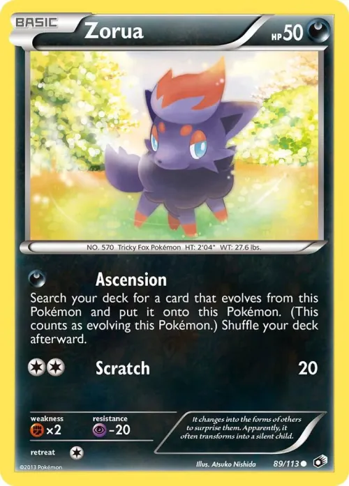 Zorua - Reverse Holo