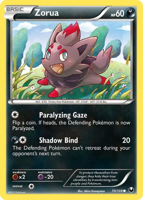 Zorua (70) - Reverse Holo