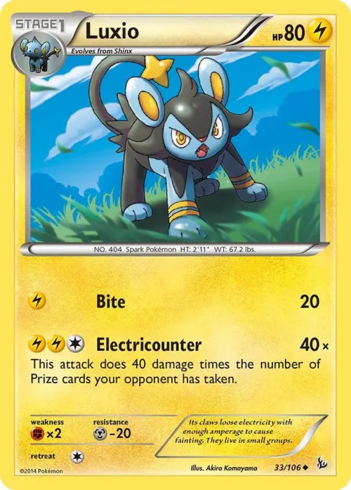 Luxio - Reverse Holo