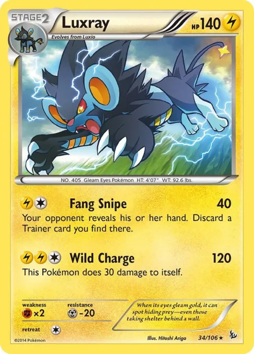 Luxray - Reverse Holo