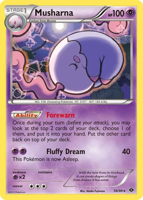Musharna - Reverse Holo