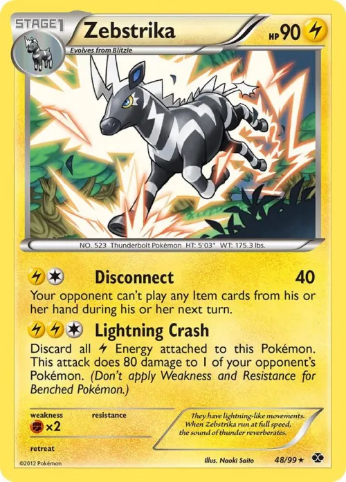Zebstrika - Reverse Holo