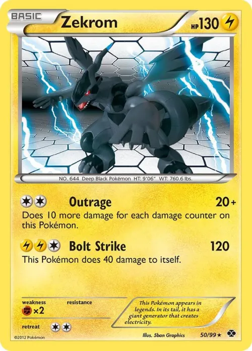 Zekrom - Reverse Holo