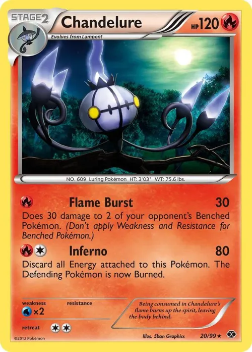 Chandelure - Holo