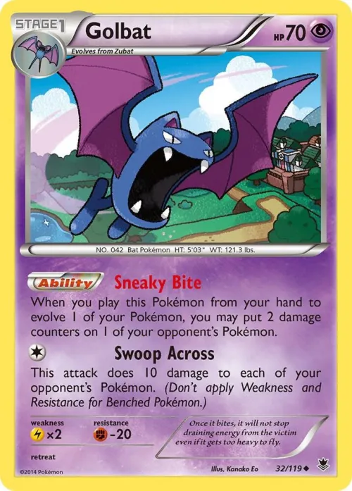 Golbat - Reverse Holo
