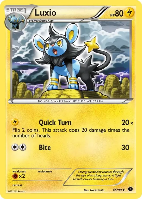 Luxio (45) - Reverse Holo