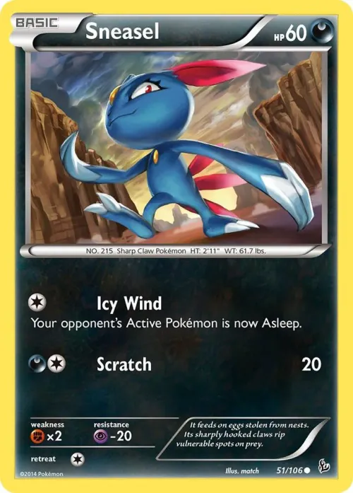 Sneasel (51) - Reverse Holo