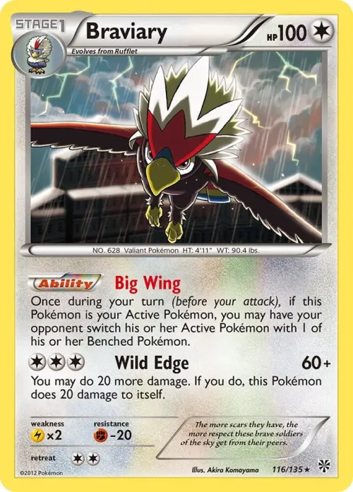 Braviary - Reverse Holo