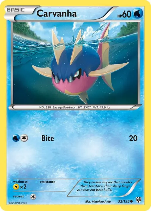 Carvanha - Reverse Holo