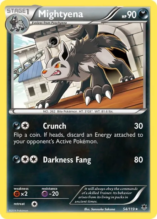 Mightyena - Reverse Holo